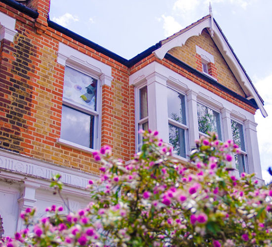 Fancy house gable end